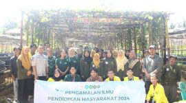 Foto Bersama Kegiatan Program Pengamalan Ilmu Pendidikan Masyarakat (Foto: Istimewa)