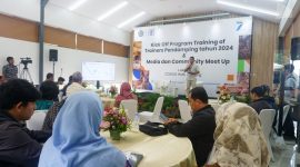 Kick Off Program Training of Trainers Pendamping Tahun 2024 & Media dan Community Meet Up di Bandung (Foto: Istimewa)