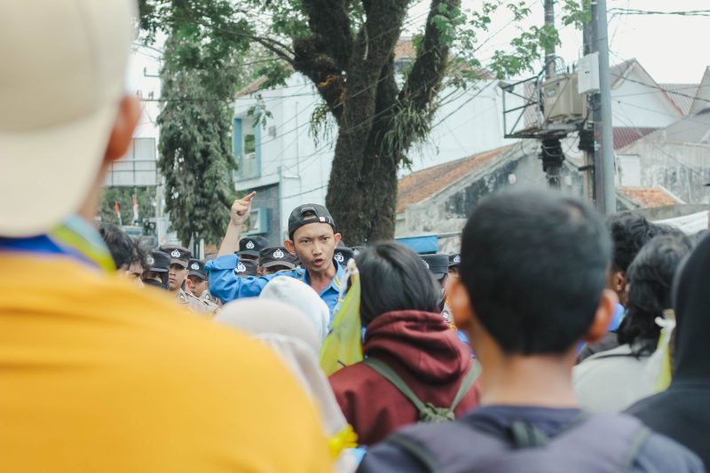 Aksi Haramkan Poilitik Uang (Foto: Hilmi/Gentra)