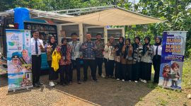 Mahasiswa penmas adakan Gebyar Literasi berkolaborasi dengan Dinas Perpustakaan Ciamis (Foto: Indah/Gentra)