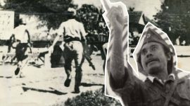 Pertempuran Surabaya yang dipimpin oleh Bung Tomo. (foto: istimewa)