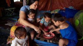 Potret Orang miskin dengan banyaknya anak (foto: istimewa)