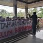 Aksi Demo Mahasiswa Unsil Terkait Kinerja 4 Tahun Rektor