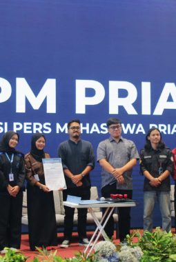 Peluncuran APM Priatim Tegaskan Komitmen Kolaborasi Pers Kampus Priangan Timur