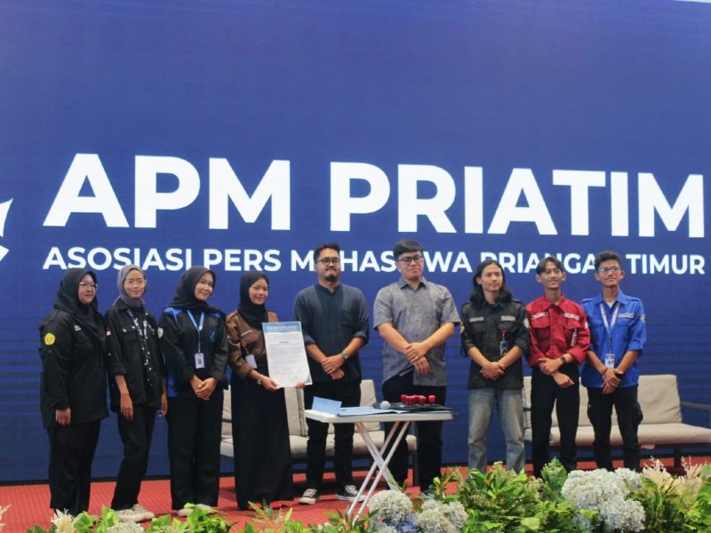 Launching dan Deklarasi Peresmian Asosiasi Pers Mahasiswa Priangan Timur 