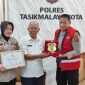 Pengukuhan Kapolres menjadi Koordinator Keluarga Donor Darah Tasikmalaya