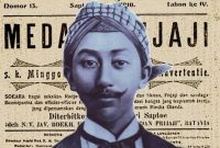 Potret Tirto Adhi Soerjo, pendiri surat kabar Medan Prijaji, yang dikenal sebagai pelopor pers nasional dan pejuang kebebasan berpikir di masa kolonial Belanda.