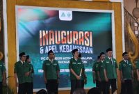 GP Ansor Kota Tasikmalaya Gelar Inagurasi dan Apel Kebangsaan di Halaman Gedung Juang Tasikmalaya Sabtu 15/11/2025 (Foto: Istimewa) 