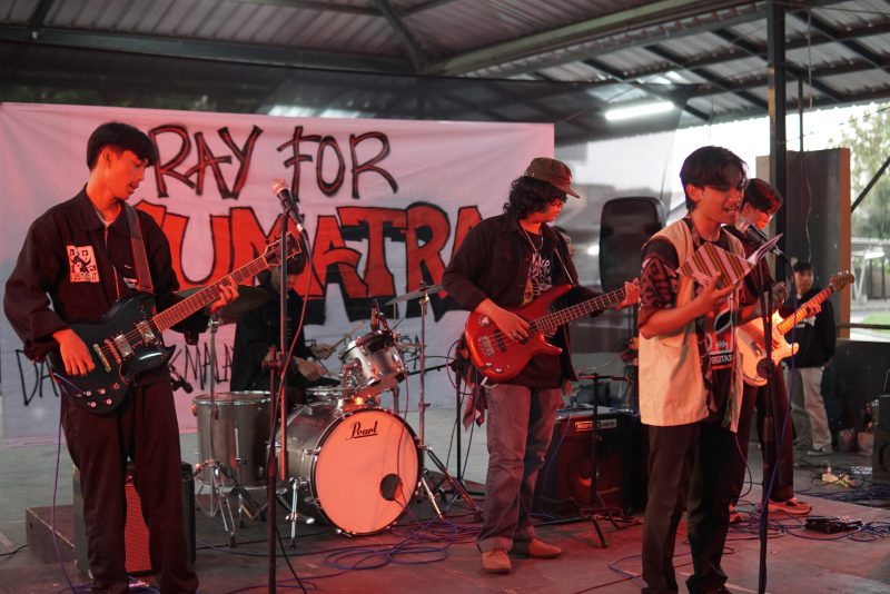 Puncak kegiatan Tasikmalaya Social Movement dalam aksi galang donasi 