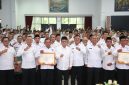 Bupati Tasikmalaya, Cecep Nurul Yakin, beserta Wakil Bupati Tasikmalaya, Asep Sopari Al Ayubi menggelar koordinasi intensif bersama para camat dan kepala desa seluruh wilayah Kabupaten Tasikmalaya (Kominfo Kab Taaikmalaya)
