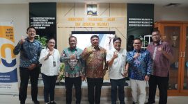 Bupati Garut melakukan kunjungan kerja ke lementrian PU dorong Percepatan Infrastruktur jalan di Garut (Foto: Diskominfo Garut)